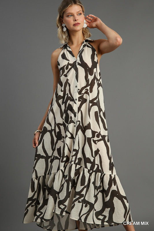 Safari Seeker Maxi Dress