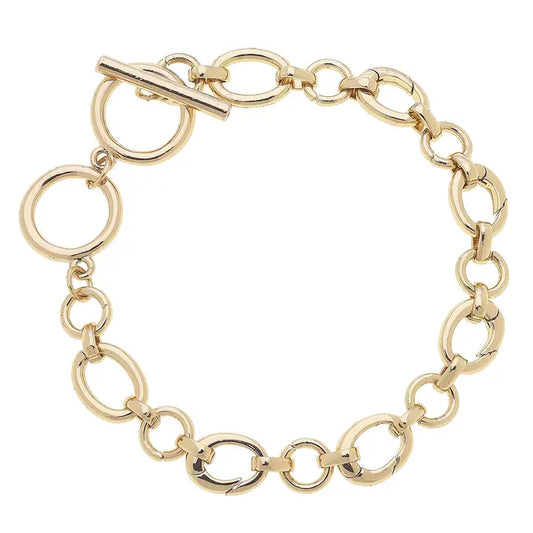 Sasha Toggle Charm Bracelet Base