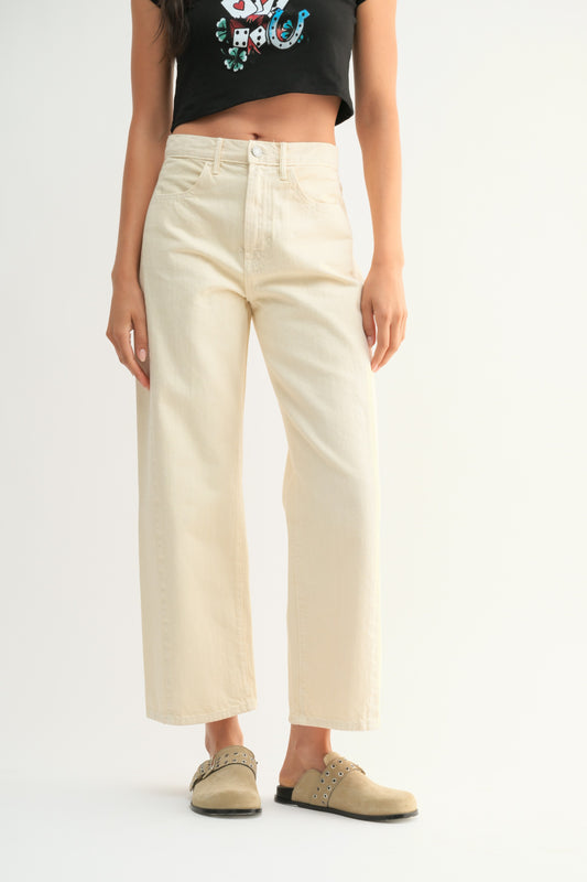 Shea Baby Barrel Twist Jean In Cloud