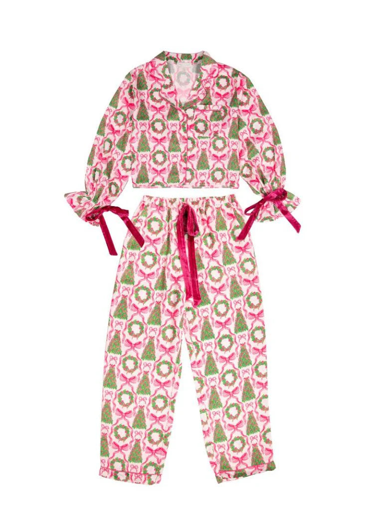 Girls Simply Southern Holiday Pajamas
