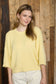 Spring Cozy Sweater In Butter Yellow