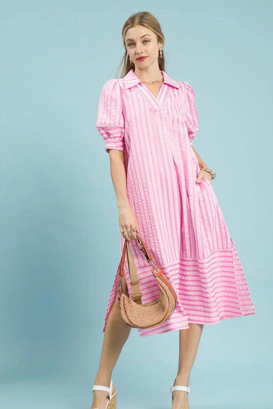 Summer Lovin Mini Dress In Peony