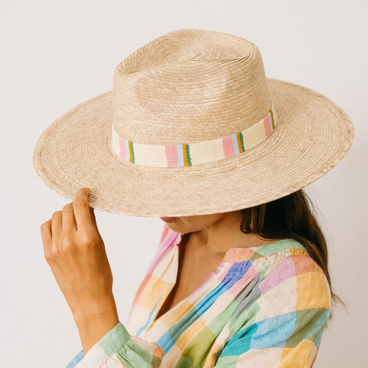 Sunshine Tienda Mariella Palm Hat