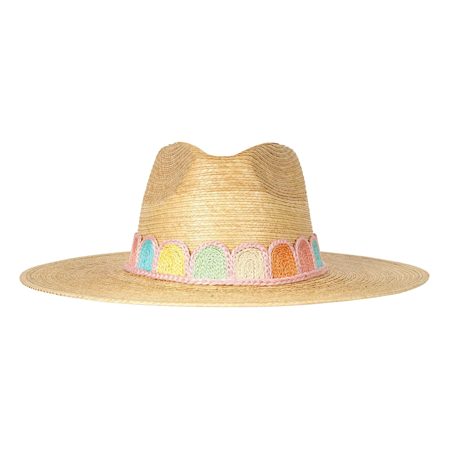 Sunshine Tienda Pastel Kandy Crochet Palm Hat