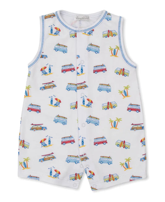 Kissy Kissy Surfing Vans Sleeveless Playsuit Print