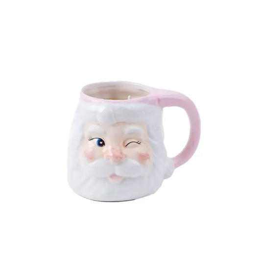 Sweet Grace Santa Mug Candle