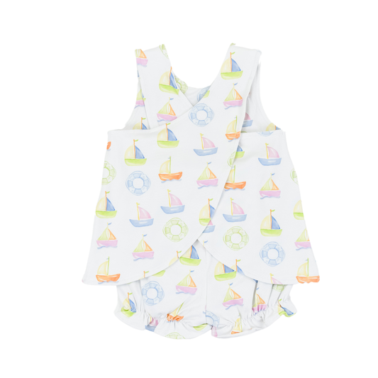 Cypress Row Sweet Sails Girls Swing Back Set