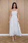 Nautical Vibe Stripe Maxi Dress