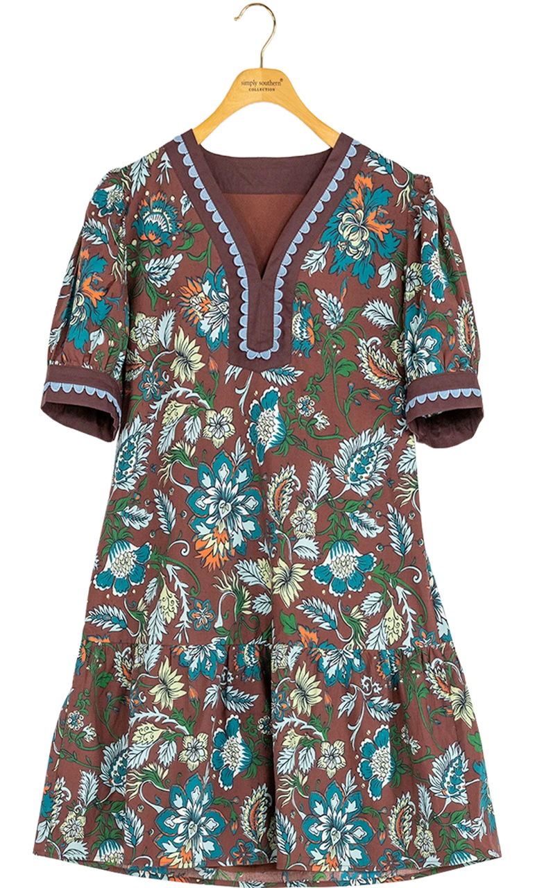 The Allison Puff Sleeve Dress