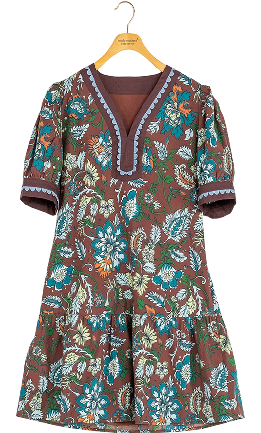 The Allison Puff Sleeve Dress