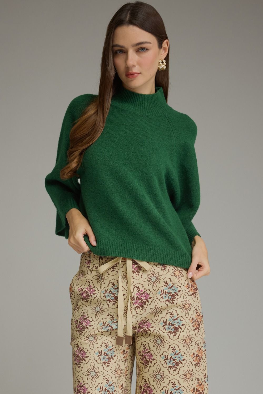 The Madeline Mock Neck Sweater