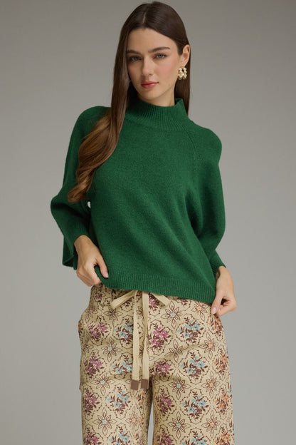 The Madeline Mock Neck Sweater