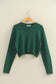 Touch Of Cozy Sweater In Dark Green