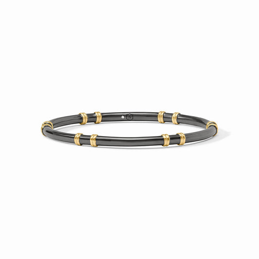 Julie Vos Tribeca Stacking Bangle In Mixed Metal