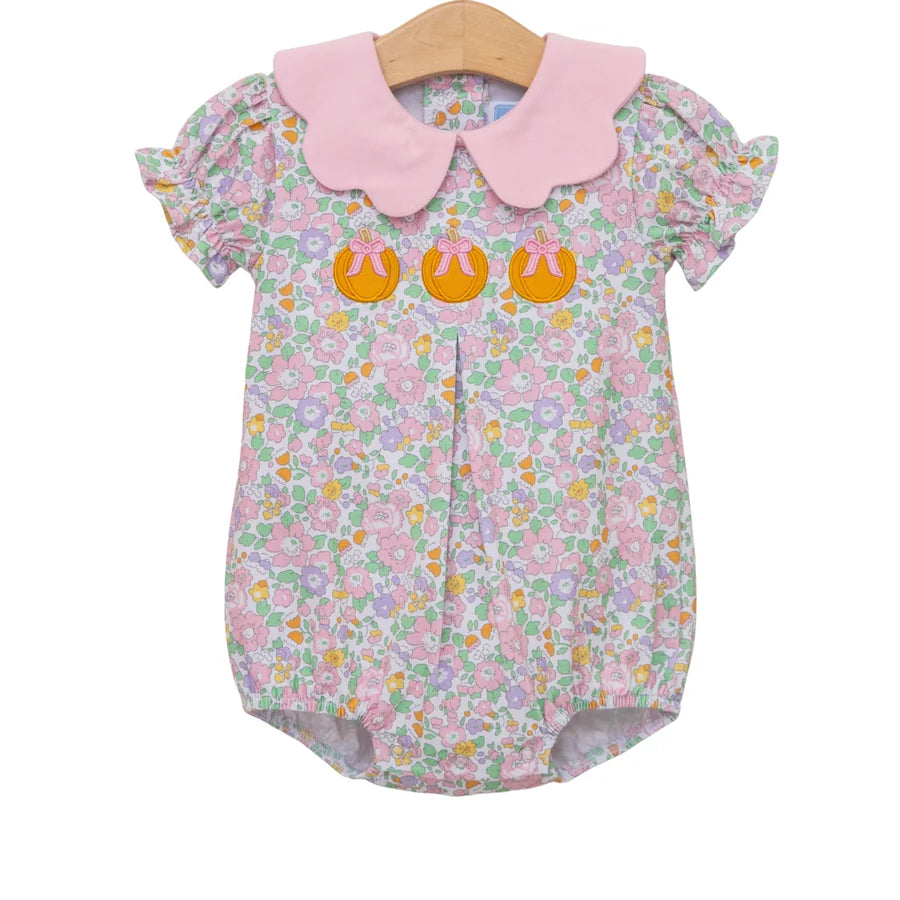 Trotter Street Pumpkin Floral Bubble