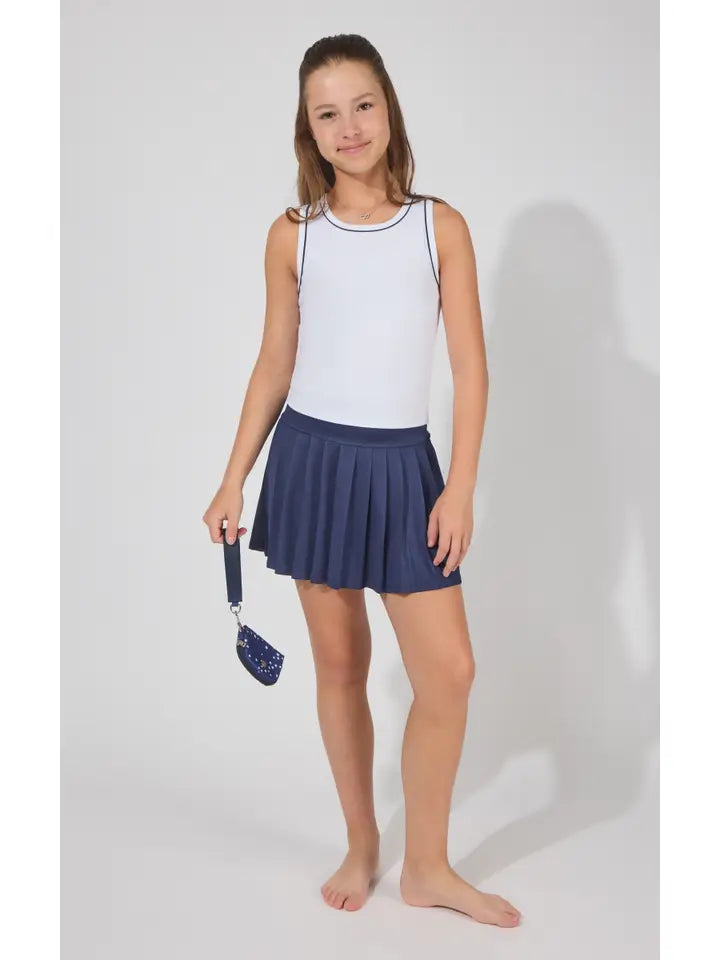 Tween Girls Tank & Skort Set