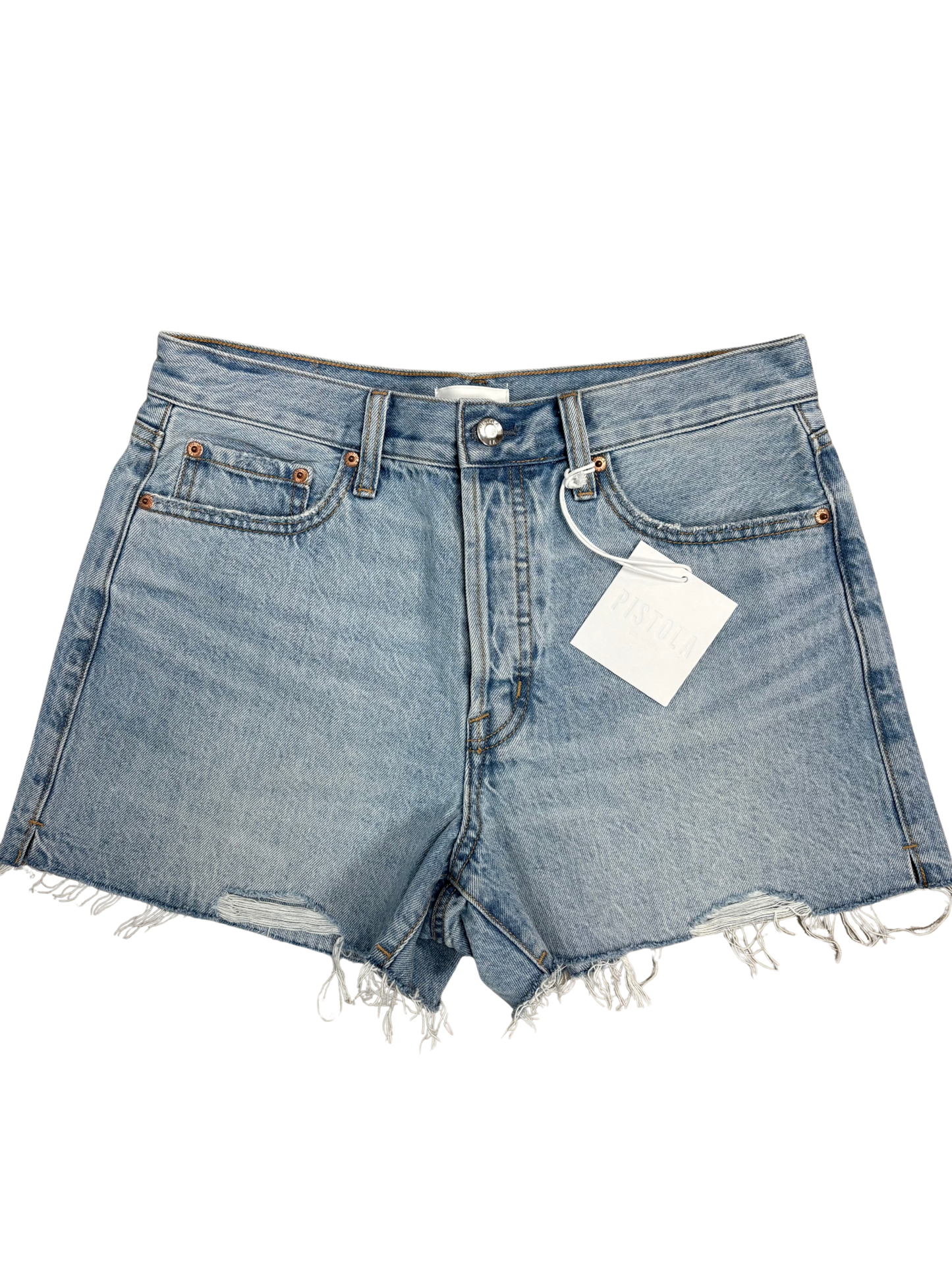 Nova High Rise Cut Off Short In Luna
