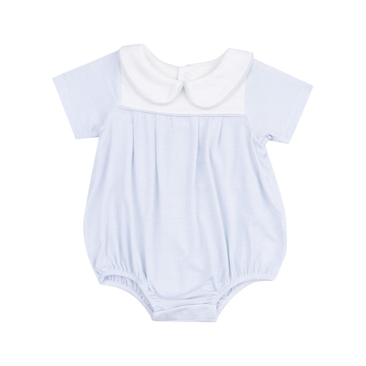Angel Dear Stripe Blue Box Pleat Bubble