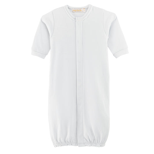 Baby Chic Pima Cotton Gown White
