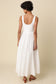 White Eyelet Maxi Dress