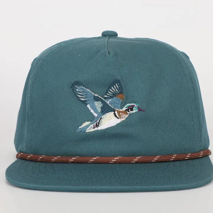 Wood Duck Rope Hat