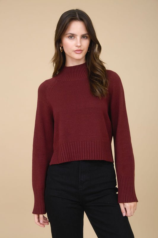 Your Favorite Fall Sweater In Red Wood