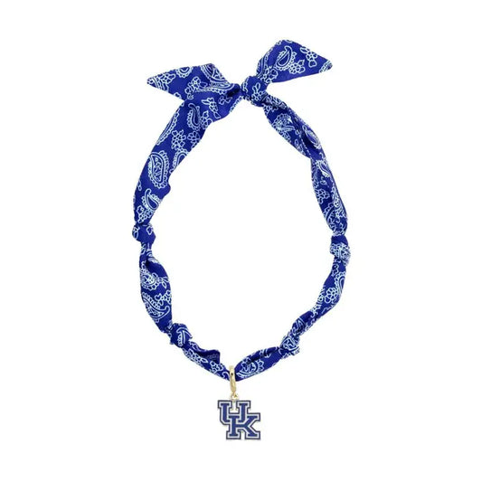 University of Kentucky Logo Bandana Scarf Necklace