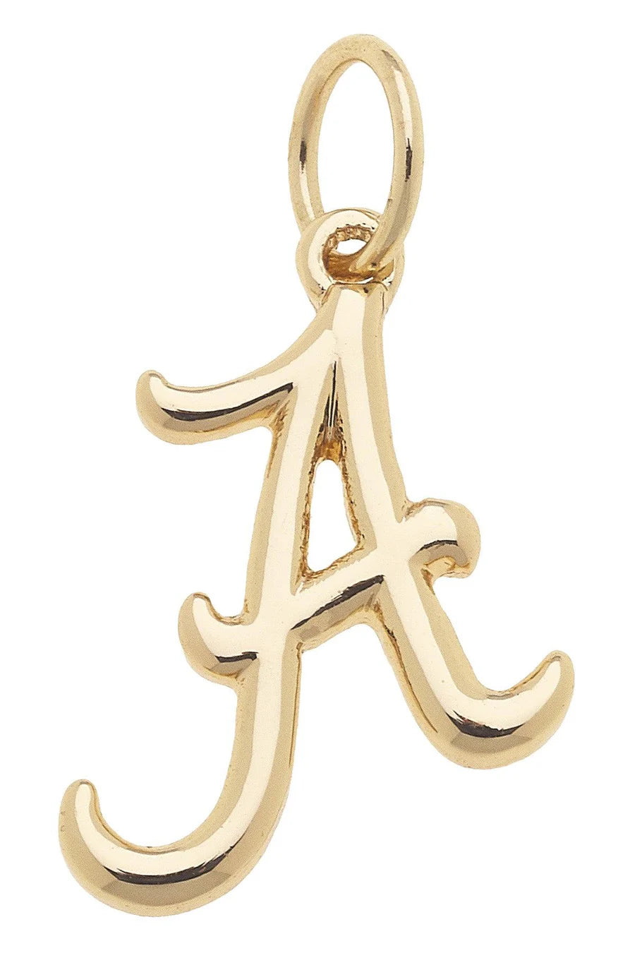 Alabama Crimson Tide Logo Charm Gold