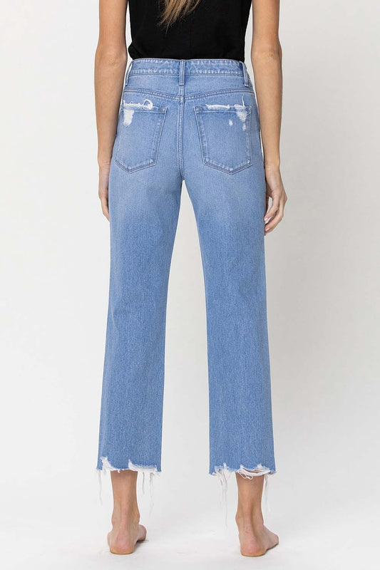 Angie Vintage High Rise Crop Jean