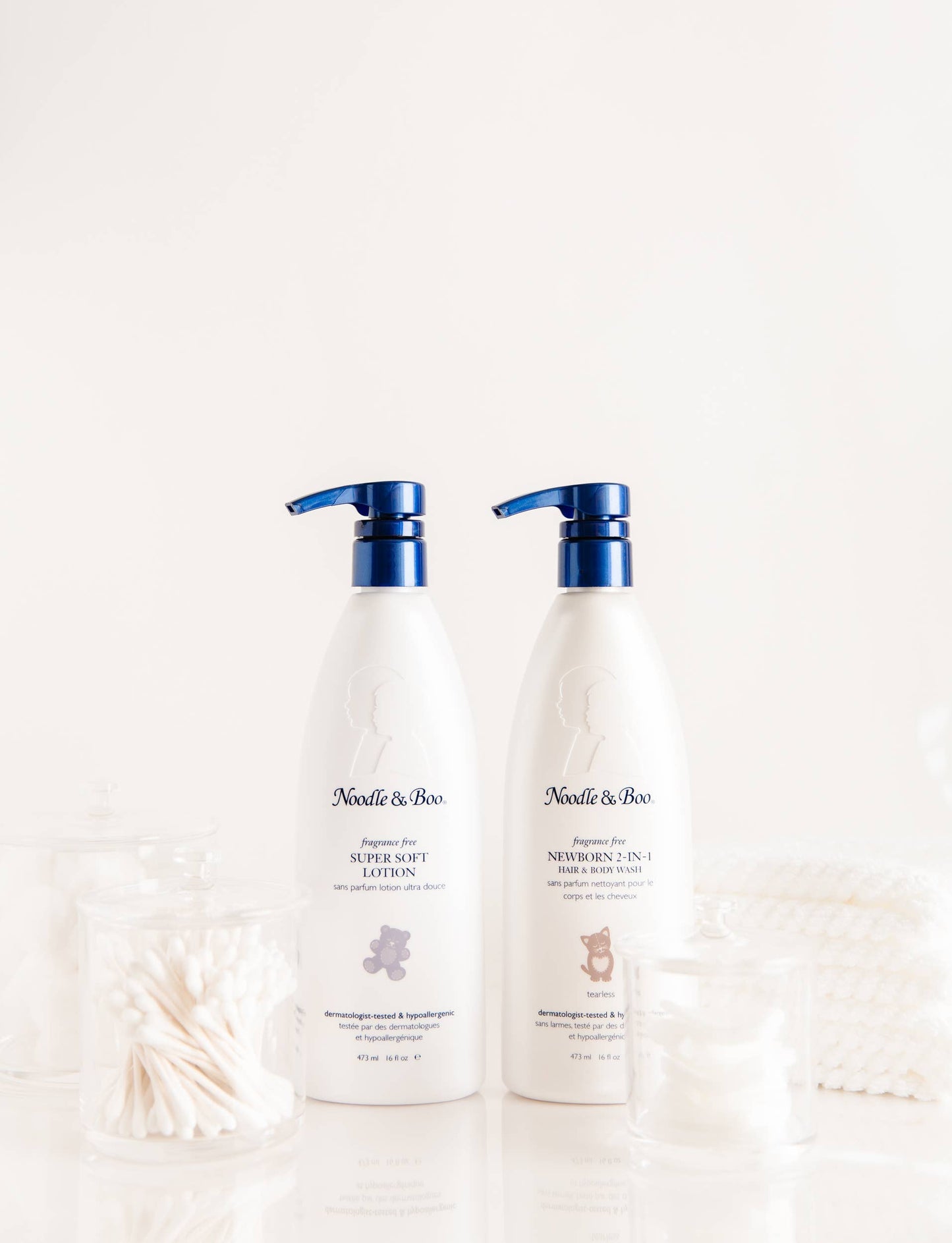 Noodle & Boo Newborn 2-in-1 Hair & Body Wash, Fragrance-Free, 16 oz