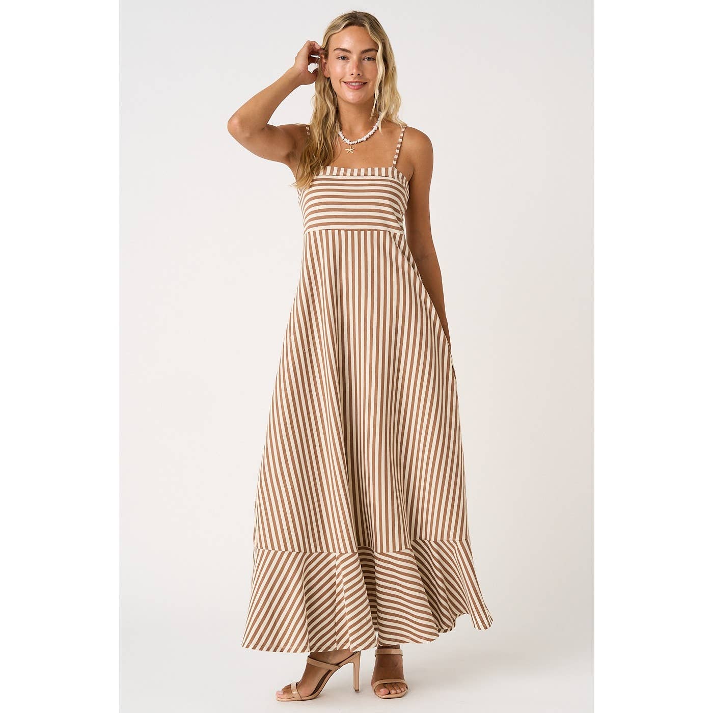 Zoey Cut Out Back Gameday Maxi