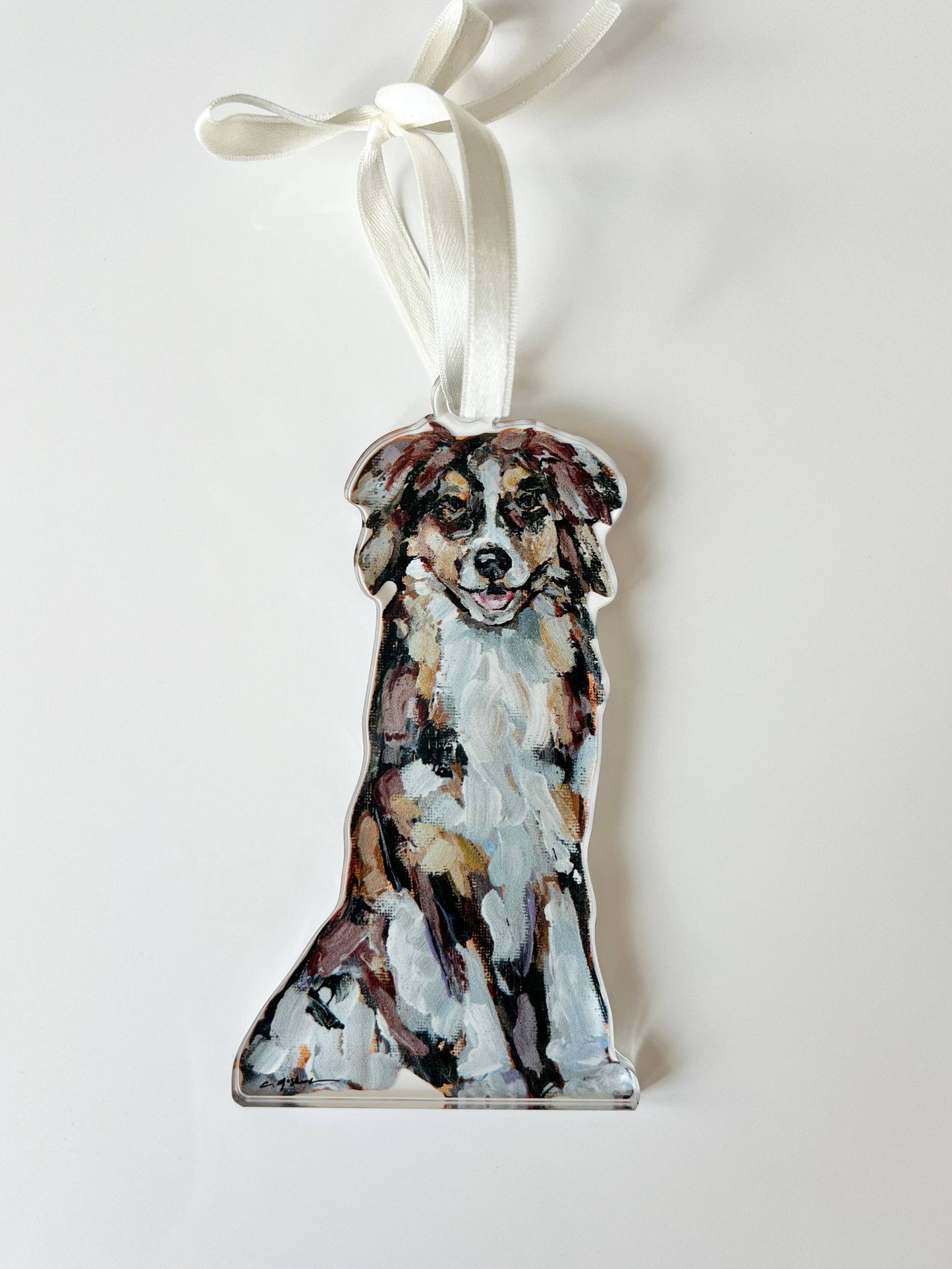 "Australian Shepherd Red" Ornament
