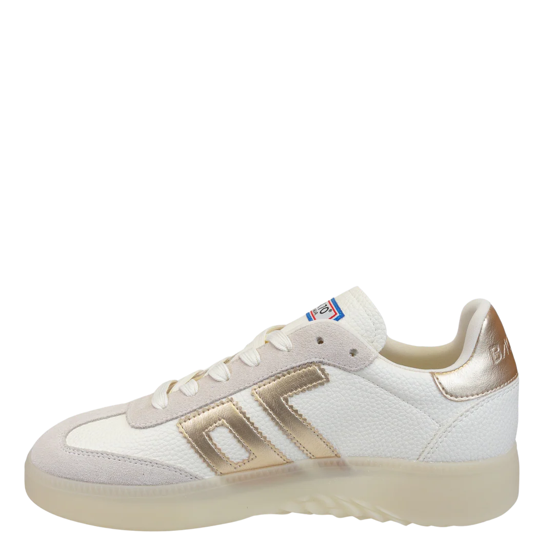 Back 70 Boston Sneaker In Metallic Gold