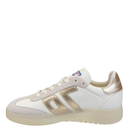 Back 70 Boston Sneaker In Metallic Gold