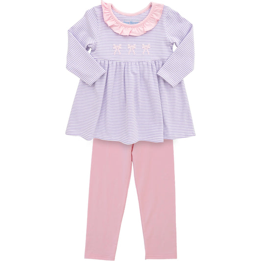 Itsy Bitsy Bow Pants Set