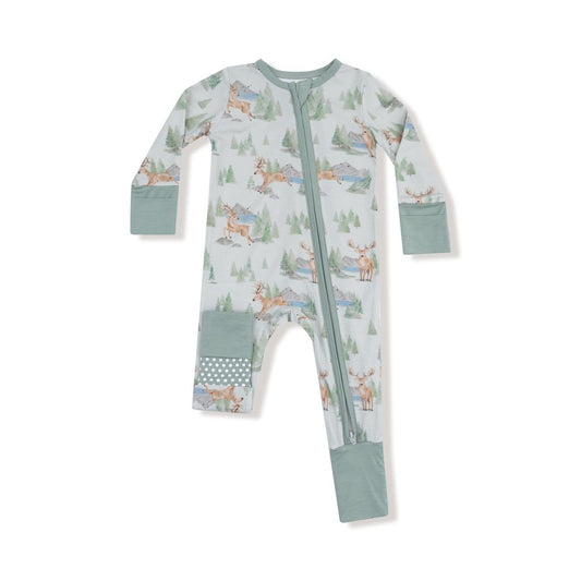 Angel Dear Buck Deer 2 Way Zipper Romper