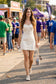 Exclusive Lace Trimmed Day-to-Night Mini Dress