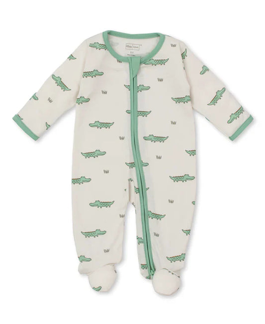 Kissy Kissy Crocodile Walk Footie