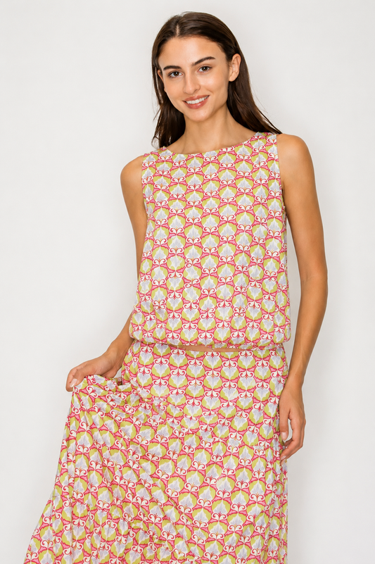 Mythic Petals Crop Top