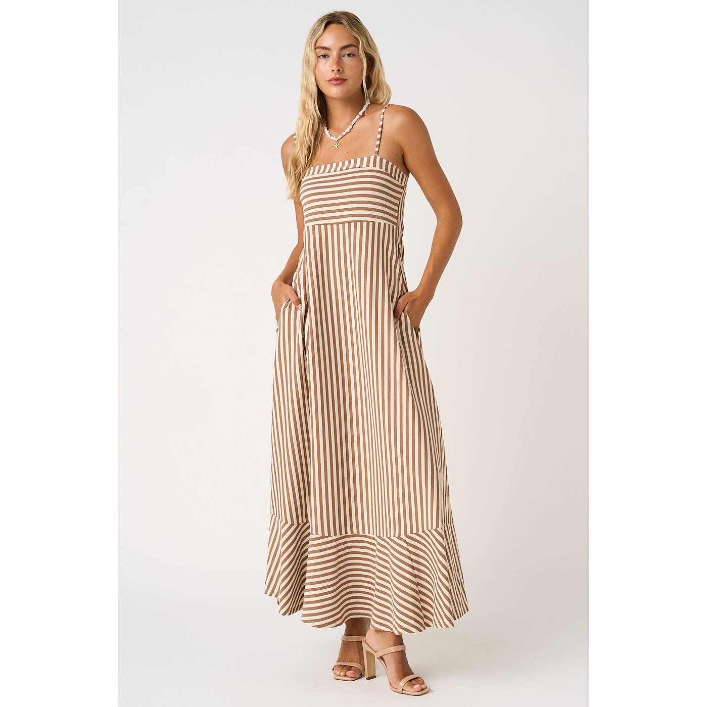 Zoey Cut Out Back Gameday Maxi