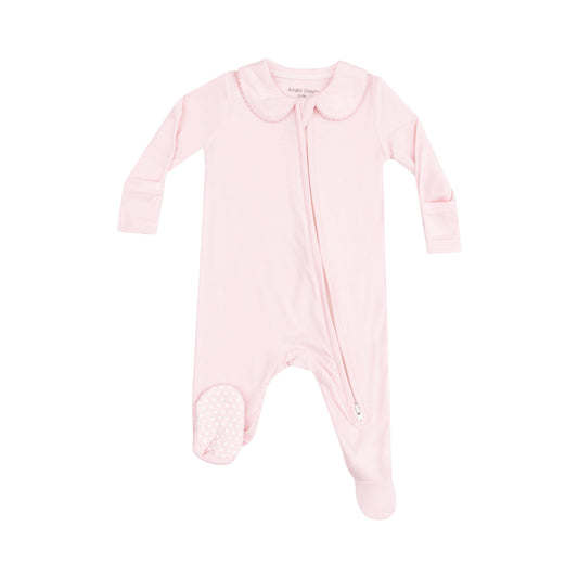 Angel Dear Solid Classic Pink Peter Pan Footie