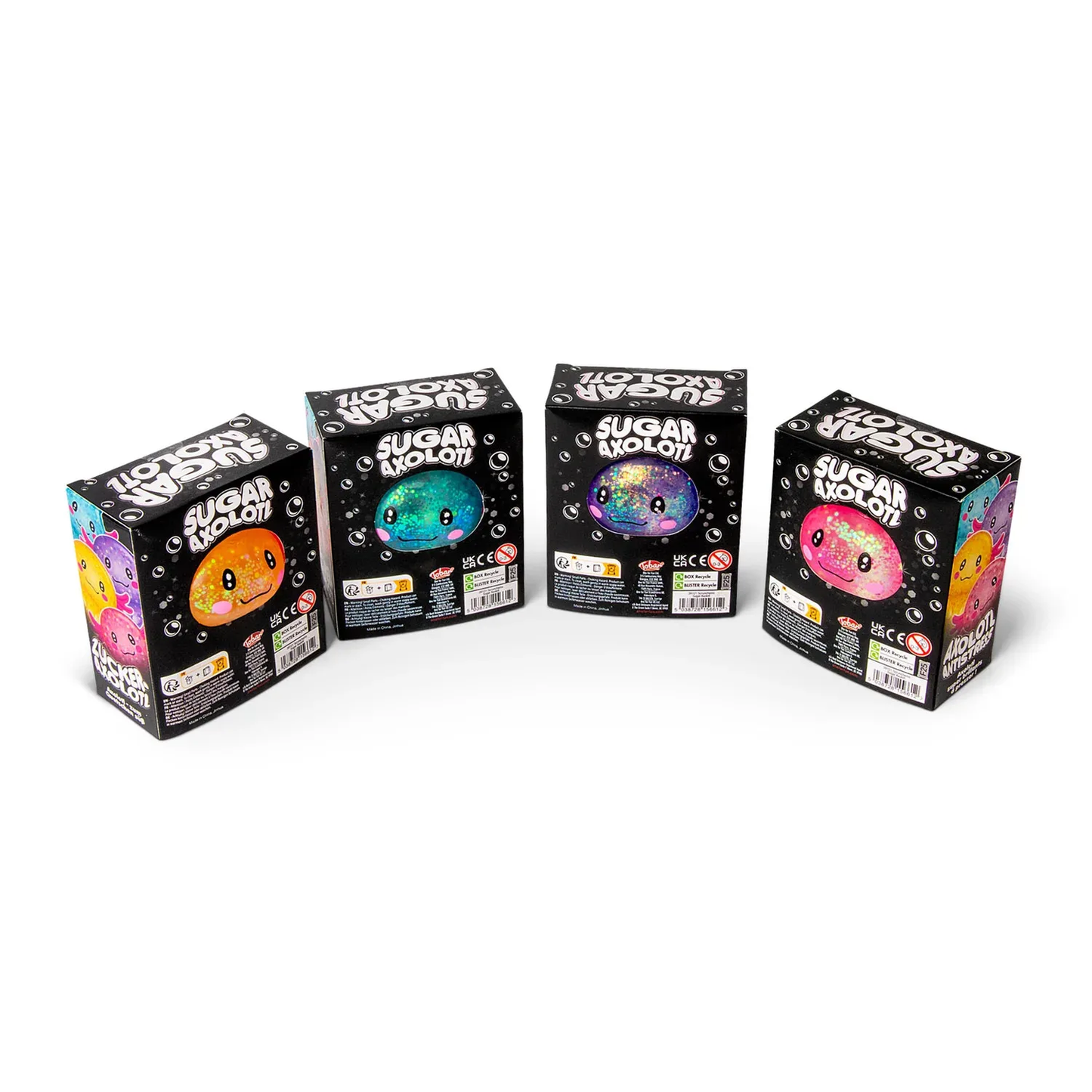 Scrunchems® Sugar Axolotl Squishy Fidget Toy (1pc) Assorted