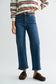 Allie Slim Wide Leg Denim in Dark