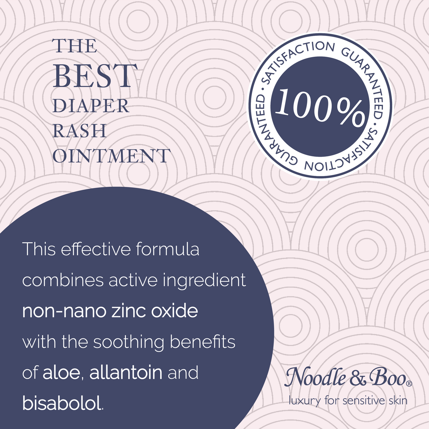 Noodle & Boo The Best Diaper Rash Ointment, 3.4 oz