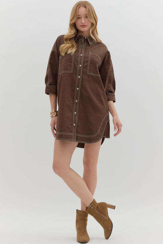 Fall Is Calling Mini Dress