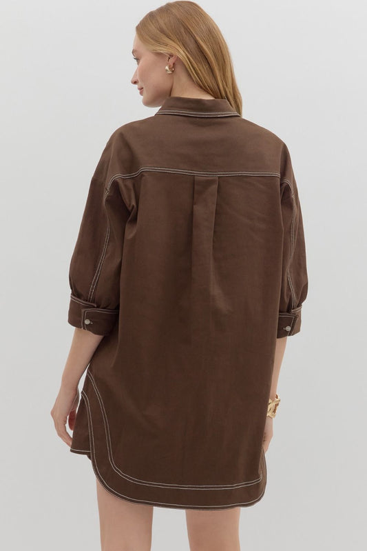 Fall Is Calling Mini Dress