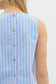 Gulf View Blue Stripe Top