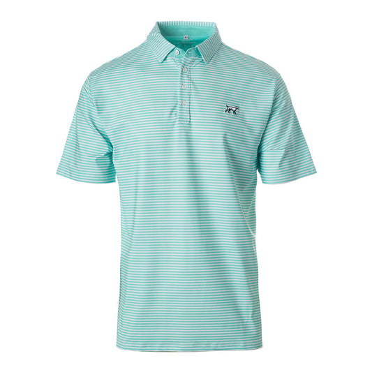 Fieldstone Youth Marshall Polo In Mint/White