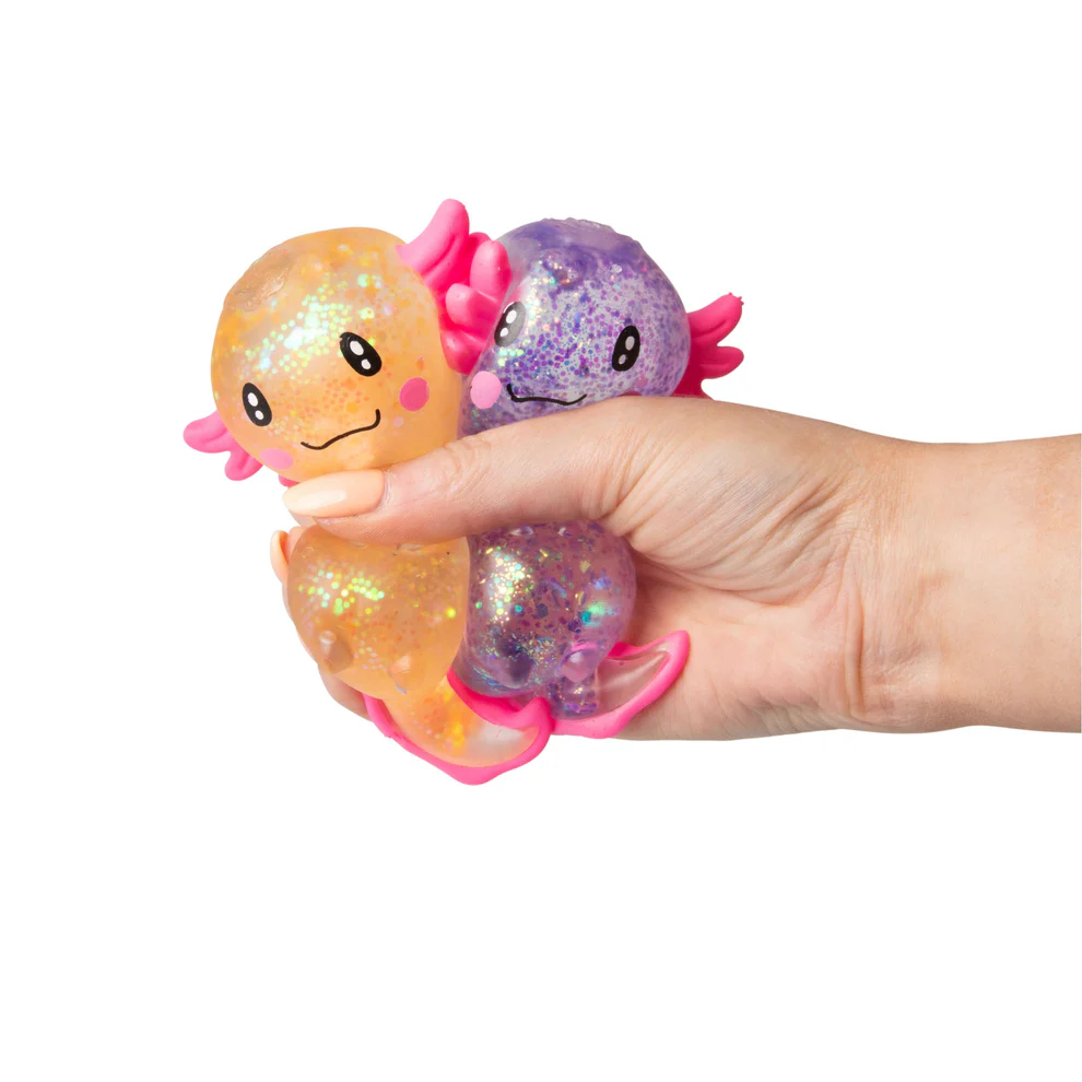 Scrunchems® Sugar Axolotl Squishy Fidget Toy (1pc) Assorted