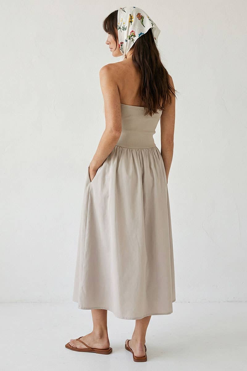 Tube Top Maxi Dress